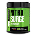 Jacked Factory NITROSURGE Pre Workout Supplement - Endless Energy, Instant Strength Gains, Clear Focus, Intense Pumps - NO Booster & Preworkout Powder with Beta Alanine - 30 Servings, Cherry Limeade Jacked Factory buy supplements Au