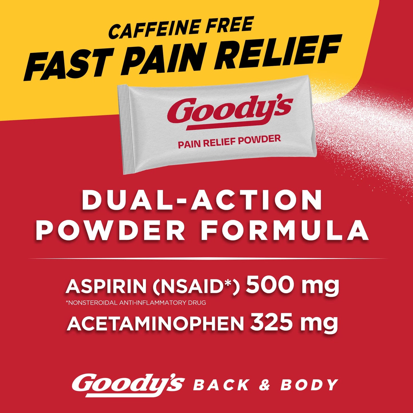 Goody's Back and Body Pain Relief Powder, 24 ct (Pack of 4) Goody'sBuy Supplements Australia