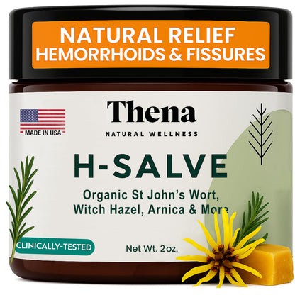 Intense Hemorrhoid Treatment Natural Hemorrhoid Relief Cream, Max Strength Herbal Anal Fissure Relief Ointment with Organic Witch Hazel for Postpartum Piles, Best with Thena Sitz Bath Soak Women Men THENA Natural WellnessBuy Supplements Australia
