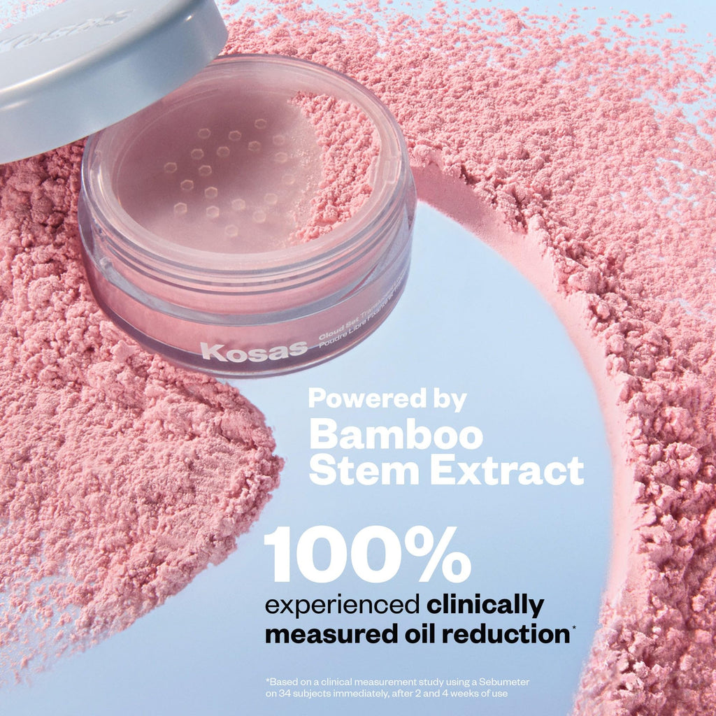 Kosas Cloud Set Loose Setting Powder – Talc-Free Translucent Face Powder for Oil Control, Ultra Sheer Pink KosasBuy Supplements Australia