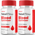(2 Pack) Total Flow Blood Balance, TotalFlow Blood Support Capsules Supplement Advanced Formula All Natural Optimizer Maximum Strength Daily Health Wellness, TotalFlo Premium Blend Pills (120 Ct) VitaluxaBuy Supplements Australia