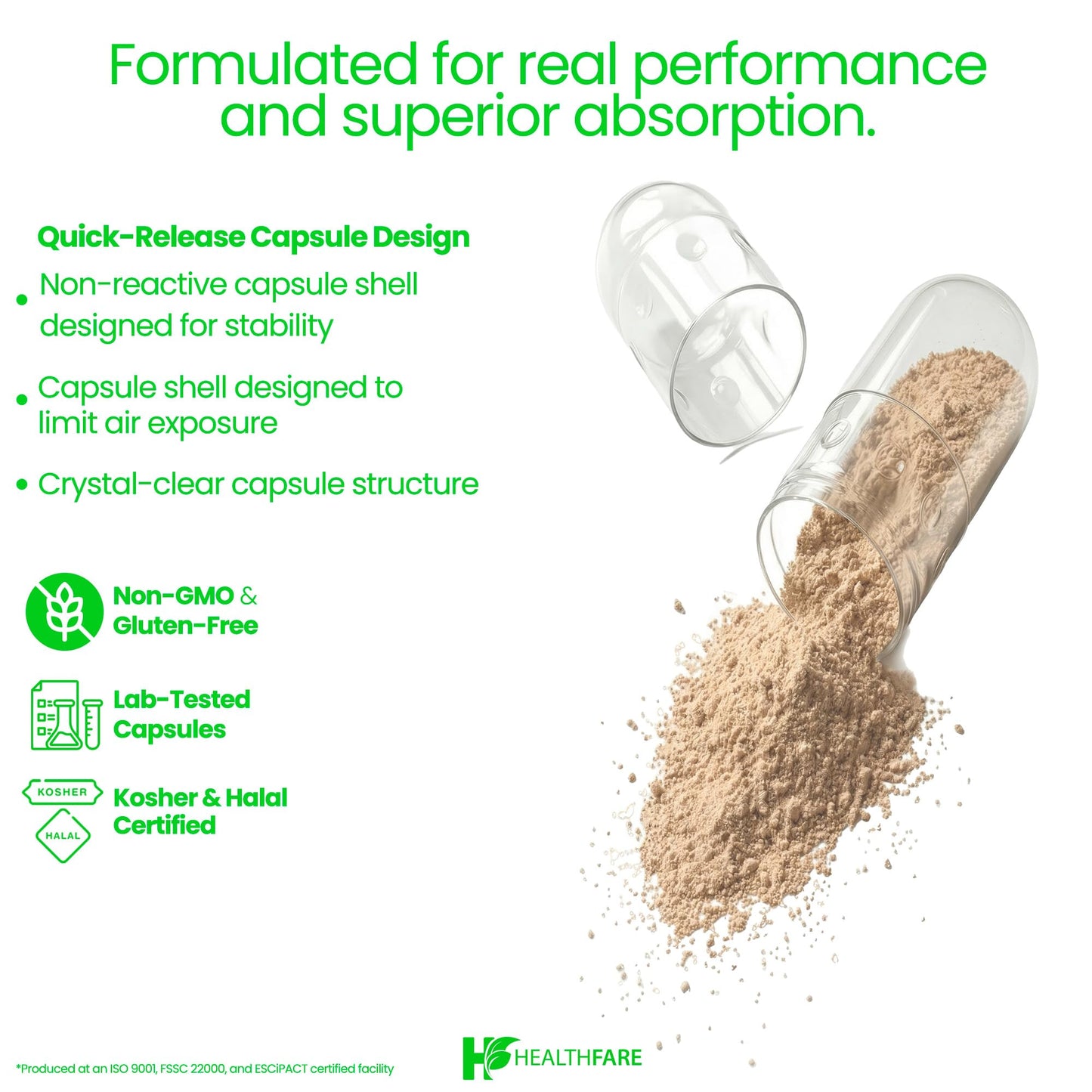 Healthfare Fenugreek Seed Extract 6000mg | 150 Vegan Capsules | Concentrated Herbal Supplement | Non-GMO, Gluten-Free | Made in USA Healthfare buy supplements Au