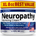 Neuropathy Nerve Relief Cream – Extra Large 8 oz – Maximum Strength for Feet Hands Legs Toes Back – Natural Ingredients Arnica Aloe Vera MSM Vitamins – Fast-Acting Soothing Relief – Super Value 8 oz NuturnaBuy Supplements Australia