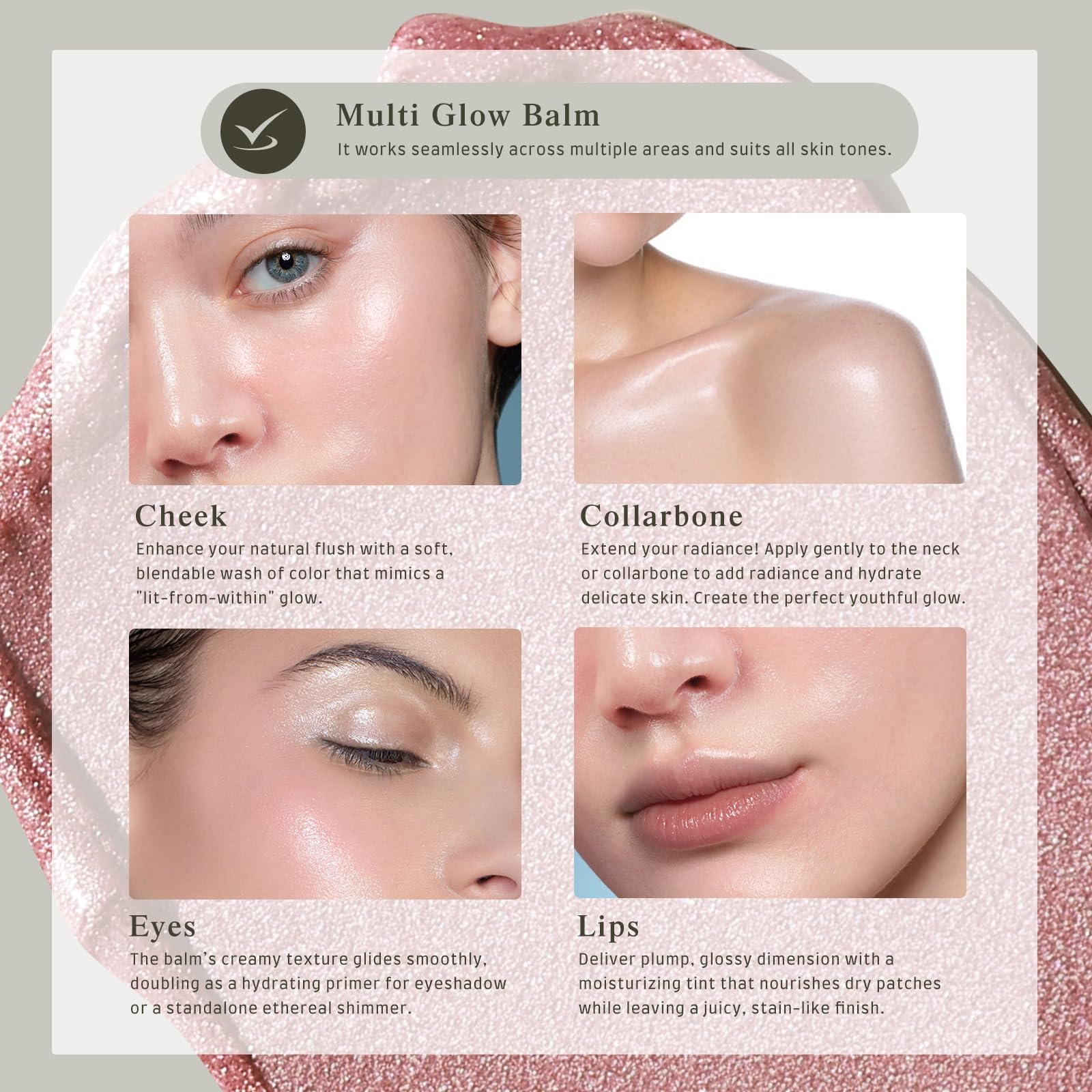 bayfree Multi Glow Balm, Cream Blush for Cheeks, Blush Balm Face Makeup, Radiant Finish, Hydrating, Creamy, Lightweight & Blendable Color, Face Makeup 0.63 Oz bayfreeBuy Supplements Australia