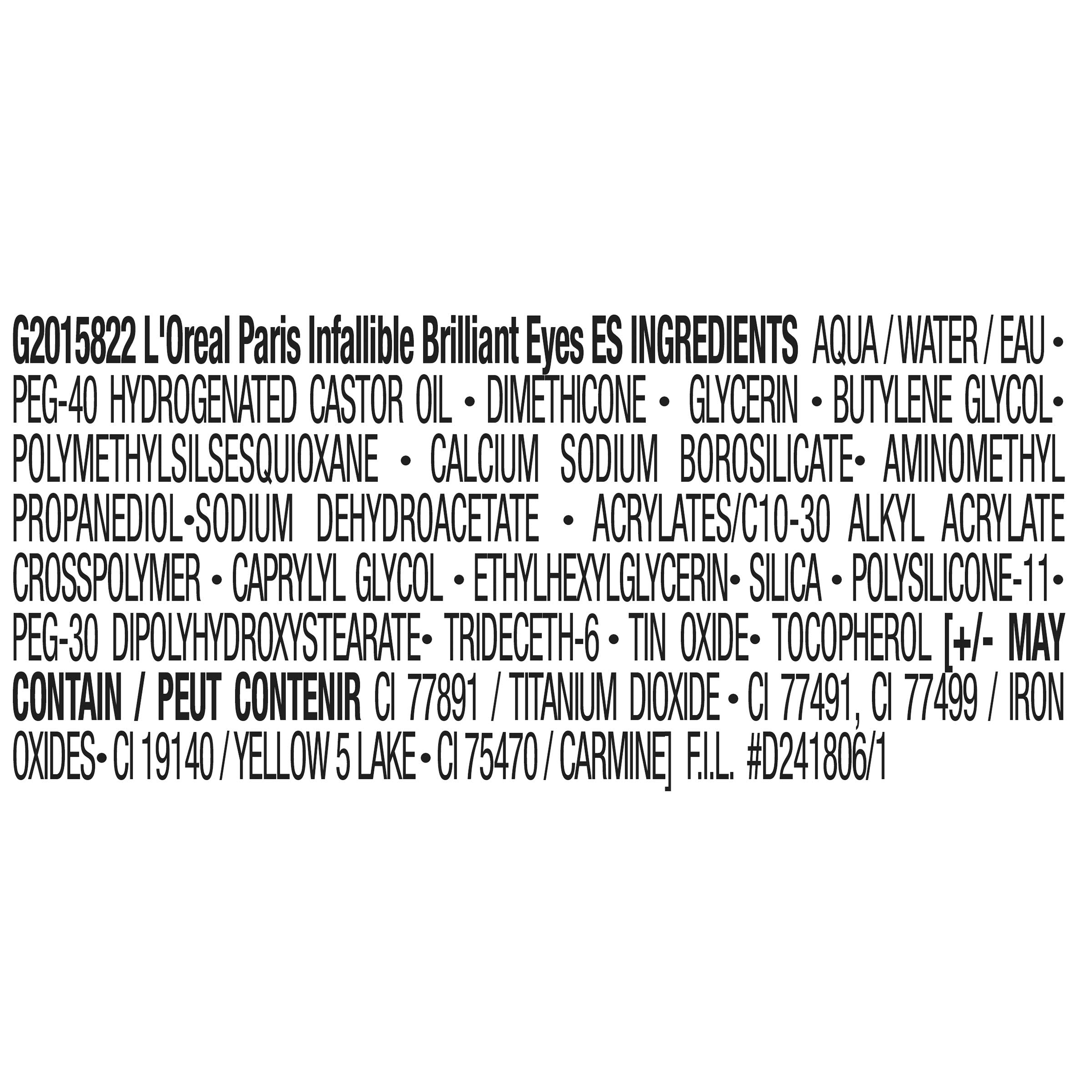 L'Oreal Paris Brilliant Eyes Shimmer Liquid Eye Shadow, Longwearing Lasting Shimmer, Crease Resistant, Flake-Proof, Precision Applicator, Quick Dry, Non-Greasy, Amethyst Quartz, 0.1 oz. L'Oreal ParisBuy Supplements Australia