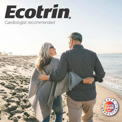 Ecotrin Low Strength Safety Coated Aspirin | NSAID | 81mg | 365 Tablets (2 Pack) EcotrinBuy Supplements Australia