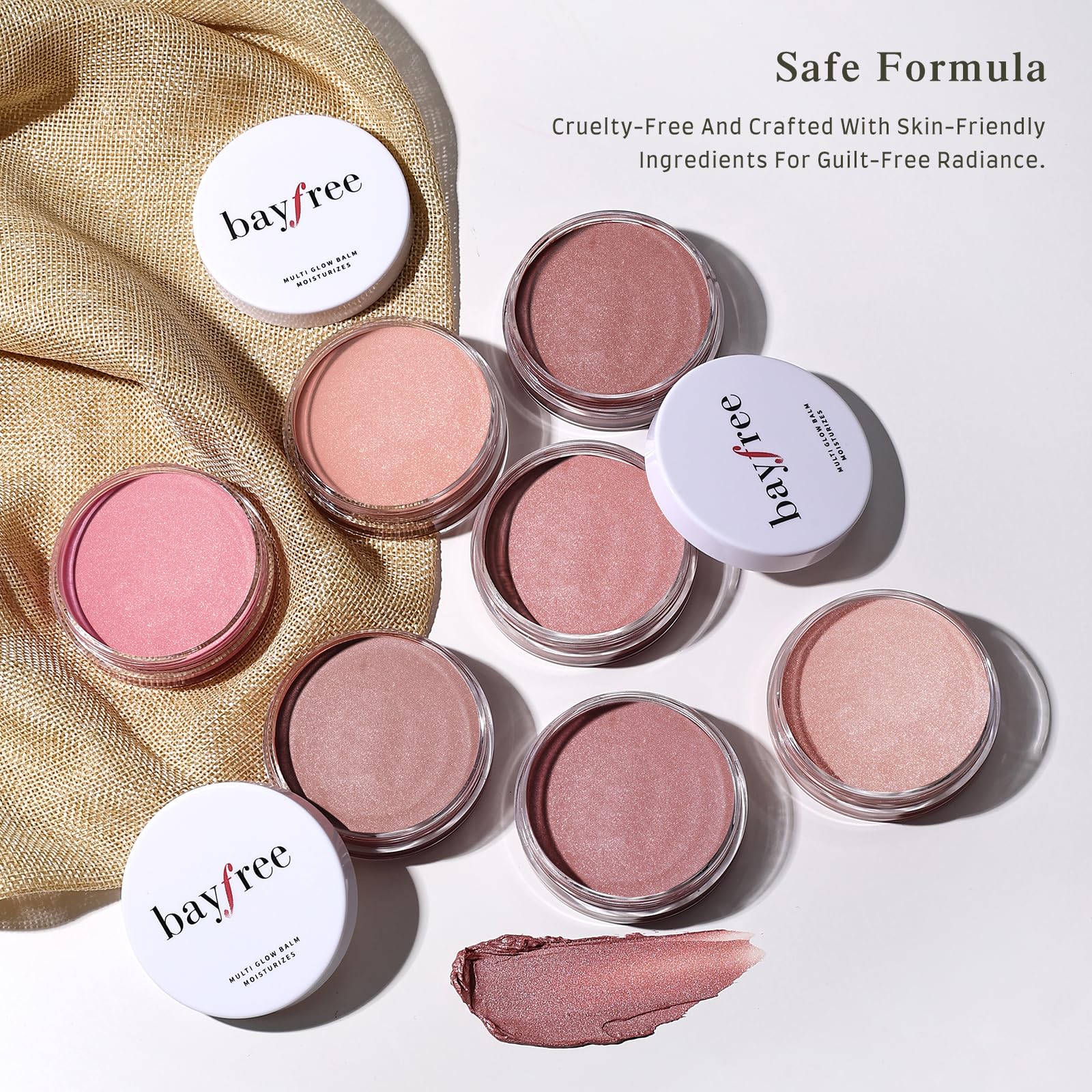 bayfree Multi Glow Balm, Cream Blush for Cheeks, Blush Balm Face Makeup, Radiant Finish, Hydrating, Creamy, Lightweight & Blendable Color, Face Makeup 0.63 Oz bayfreeBuy Supplements Australia