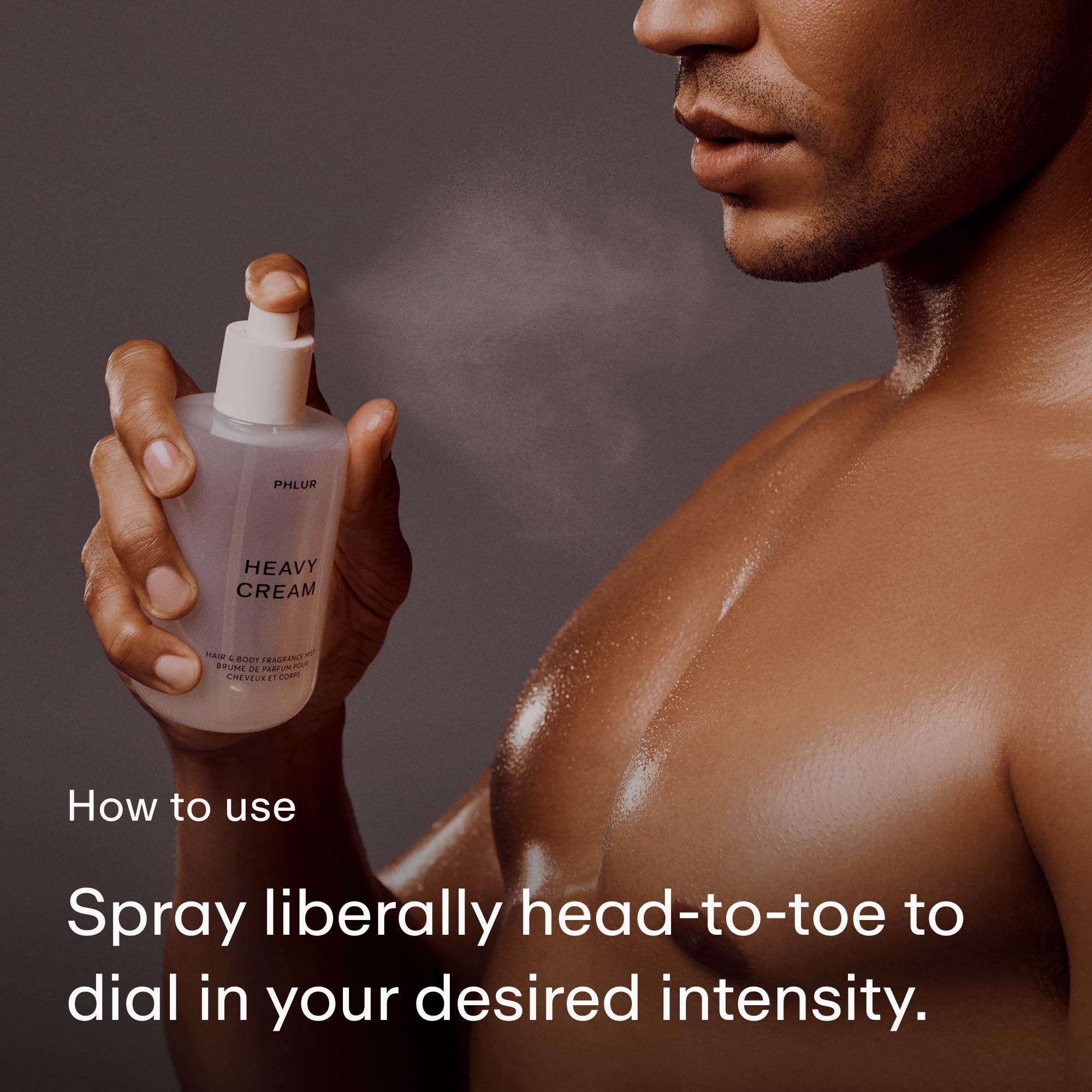 PHLUR Heavy Cream Body Mist, 8 Fl Oz – Hair and Body Perfume for Women, Gourmand Vanilla Body Spray with Marshmallow, Coconut Cream & Citrus Fragrance PHLURBuy Supplements Australia