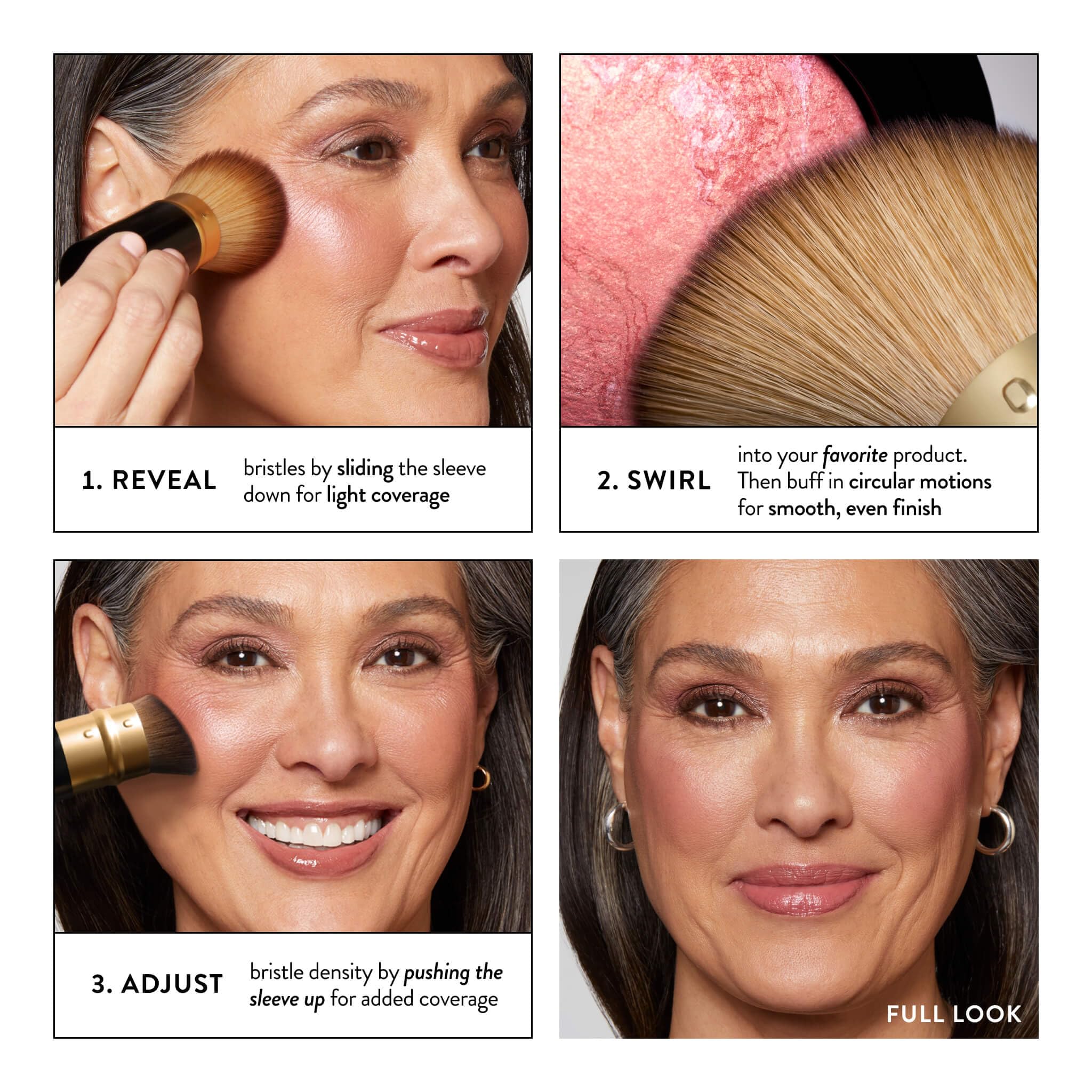 LAURA GELLER NEW YORK Cosmetic Professional Makeup Brushes - Cruelty-Free 02 Retractable Angled Kabuki Brush LAURA GELLER NEW YORKBuy Supplements Australia
