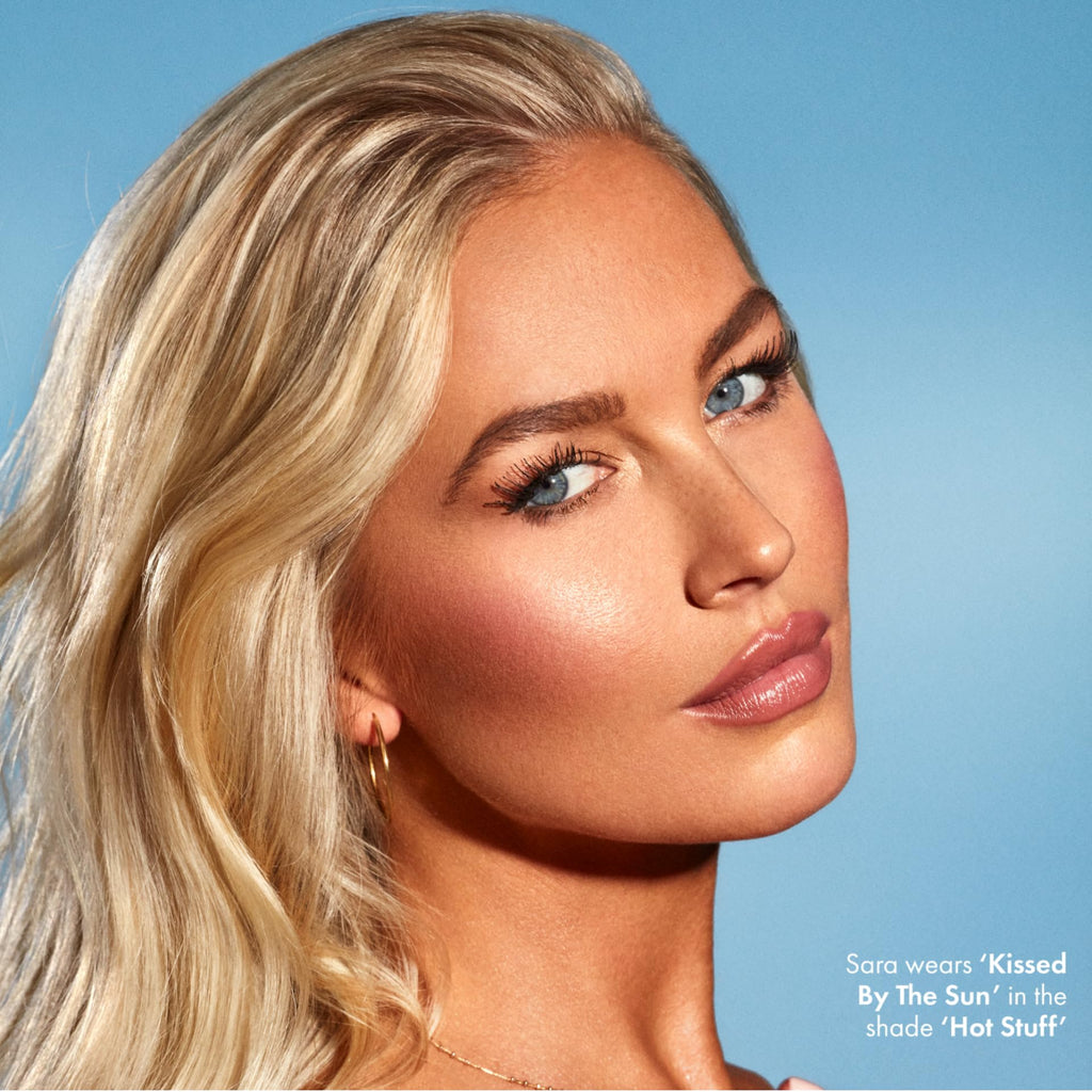 ICONIC LONDON Kissed by the Sun | Multi-Use Blush, Bronzer, & Highlighter, For All Skin Types, Cruelty-Free, Vegan Makeup, (Hot Stuff) 0.17 oz ICONIC LONDON buy supplements Au