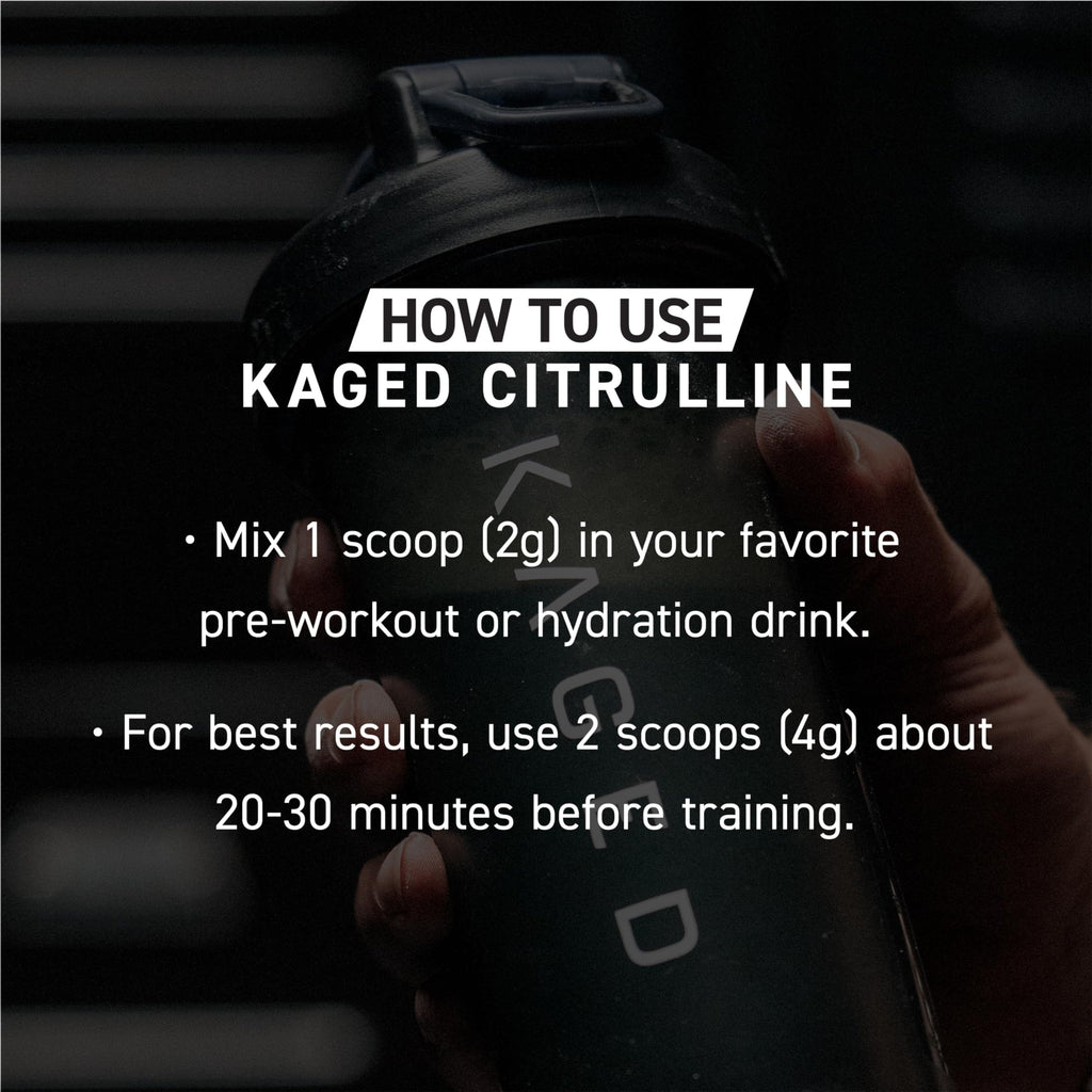 Kaged L-Citrulline Powder | Unflavored | Enhanced Pumps | Improve Muscle Vascularity | Nitric Oxide Booster | Supplements for Men & Women | 100 Servings