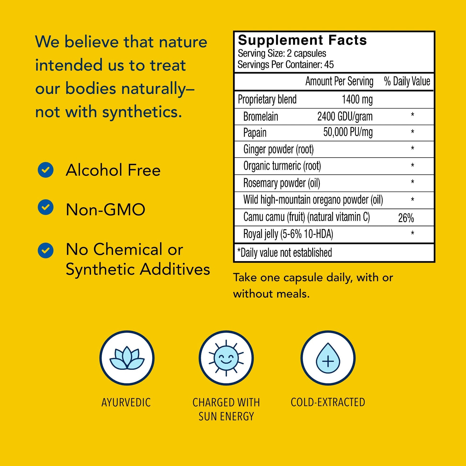 NORTH AMERICAN HERB & SPICE Inflam-eeZ - 90 Capsules - Supports Healthy Immune & Inflammatory Response - Ginger Root, Camu Camu Berries, Bromelain & Papain Plus - Non-GMO - 45 Total Servings NORTH AMERICAN HERB & SPICE buy supplements Au