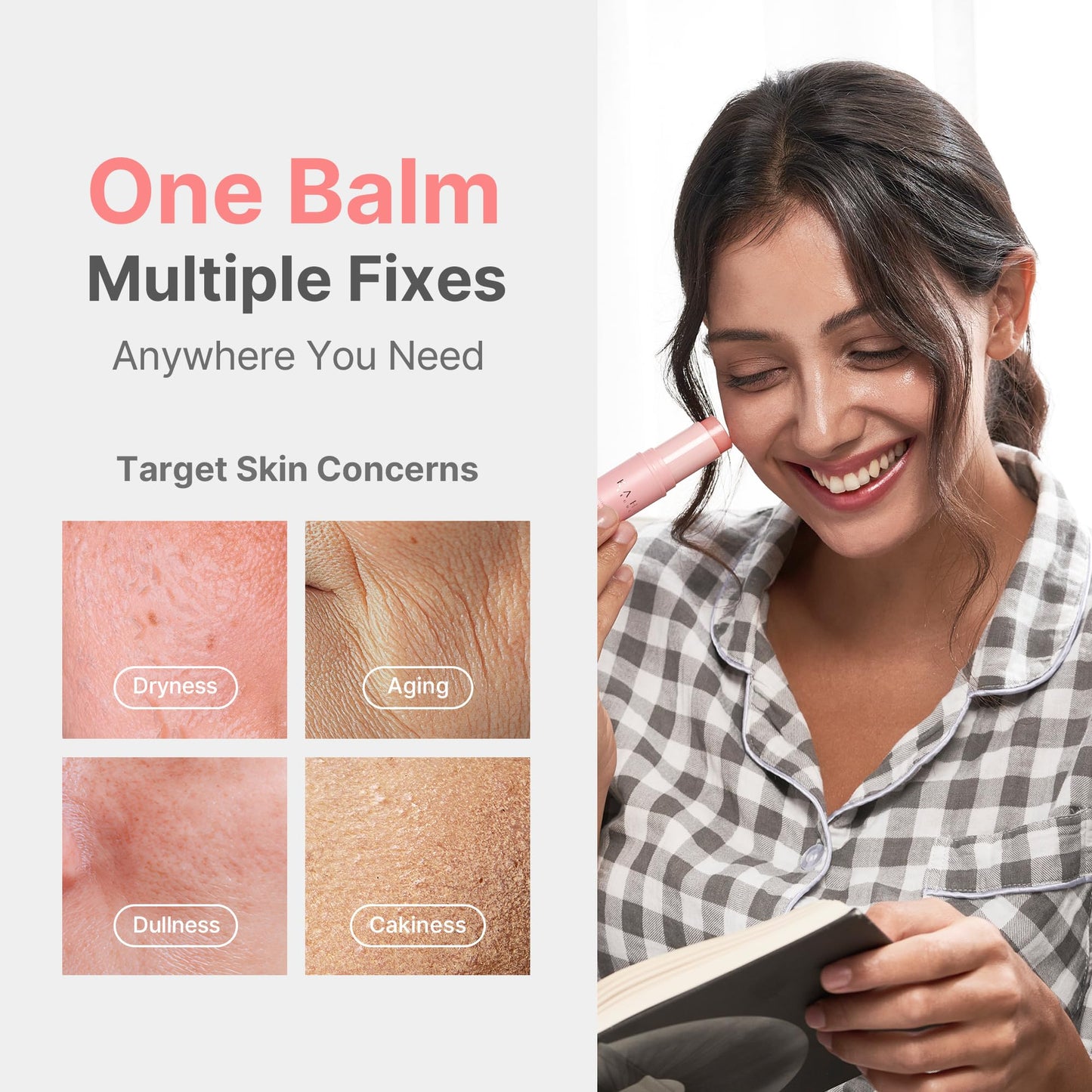 KAHI Wrinkle Bounce Multi Balm Stick | PDRN Collagen Wrinkle Stick | Korean Skin Care |All-in-One Hydrating Lip Balm Eye Cream Neck Cream Make Up Base & Face Mist Moisture Balm KAHIBuy Supplements Australia