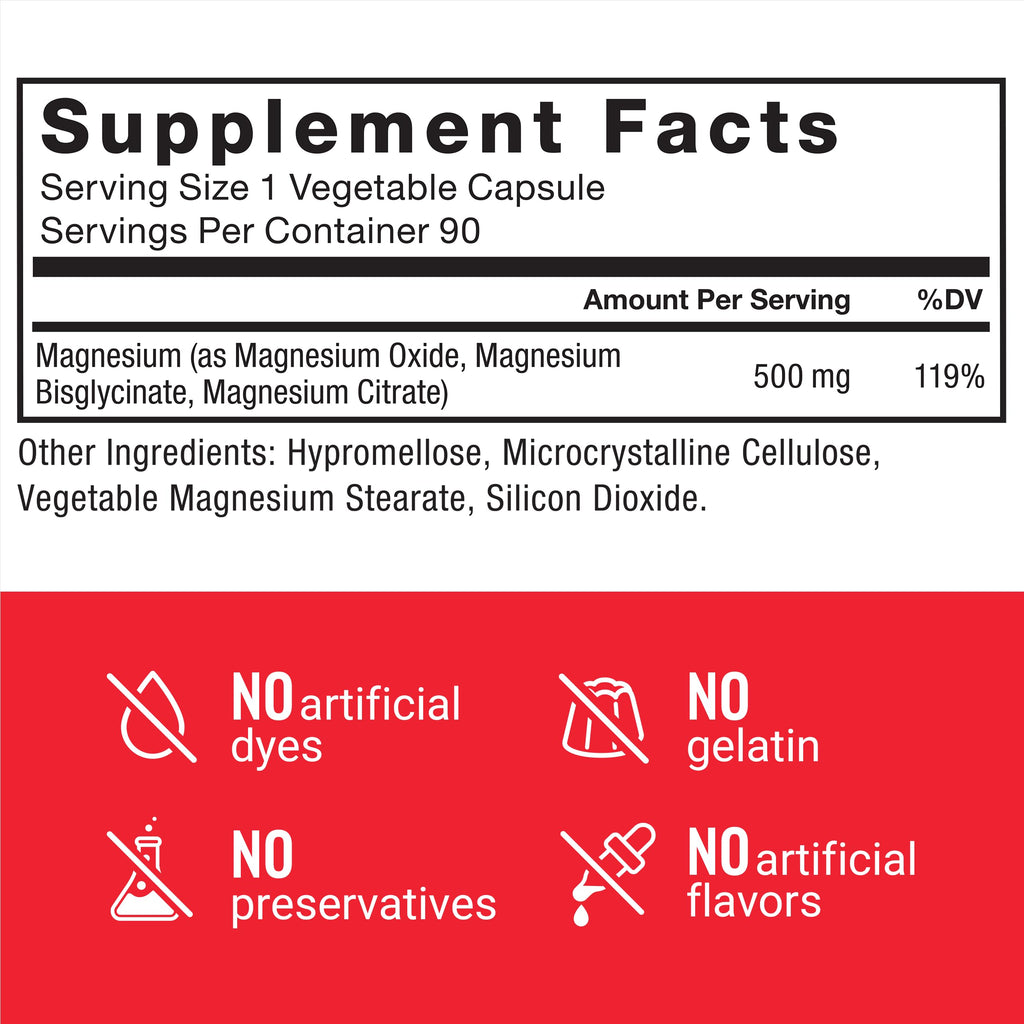 Force Factor Magnesium Complex Supplement to Support Muscles, Bones, Nerves, and Cardiovascular Health, Magnesium Glycinate, Magnesium Citrate, and Magnesium Oxide, Vegan, Non-GMO, 90 Capsules Force Factor buy supplements Au