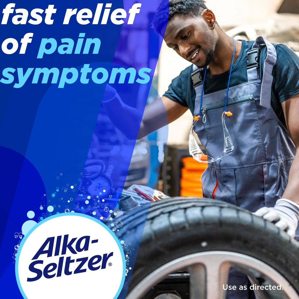Alka-Seltzer Pain Relief, Aspirin Effervescent Tablets for Fast Pain Relief, 72 Ct Alka-SeltzerBuy Supplements Australia