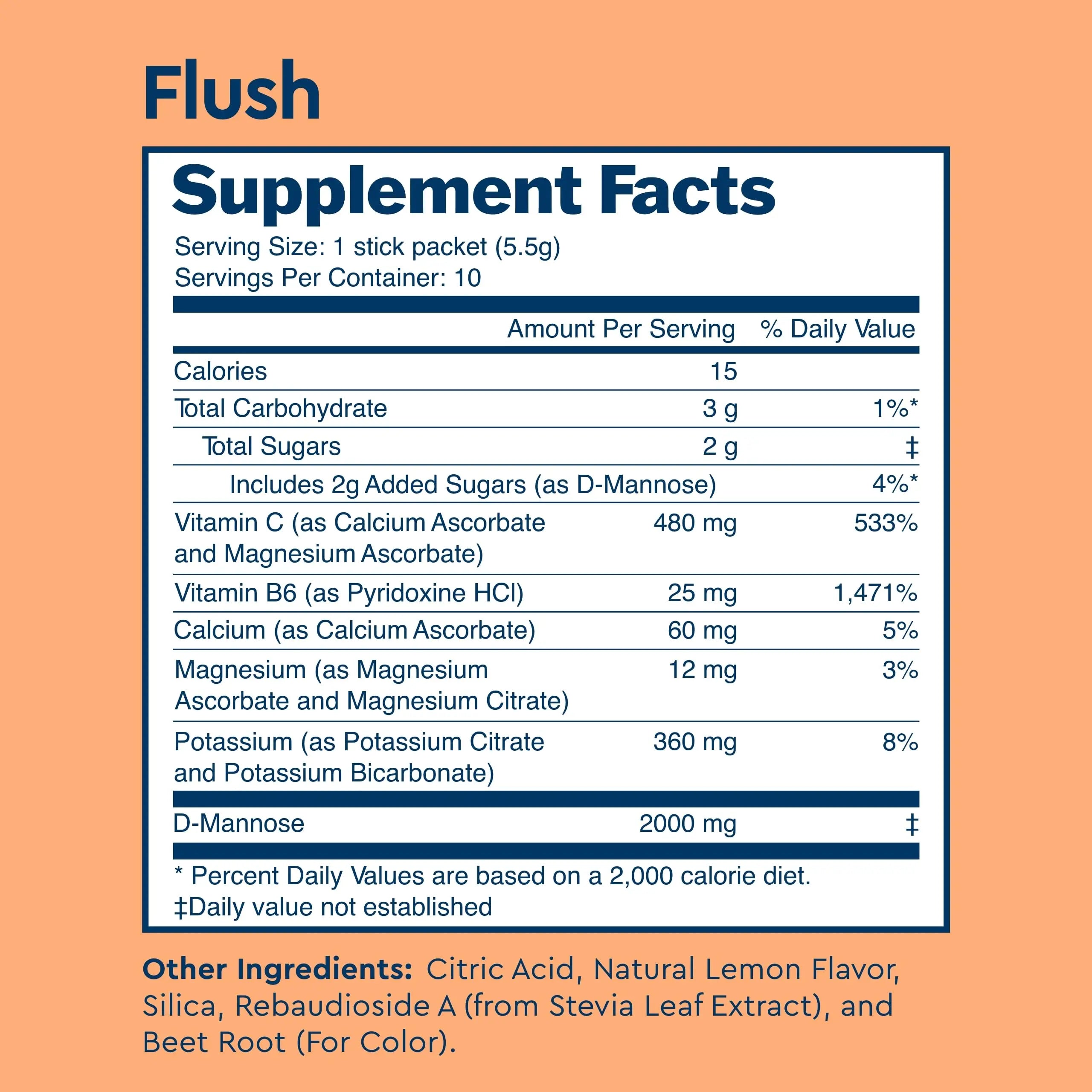 Uqora Flush (Pink Lemonade, 10 Packets) & Defend (60 Capsules) Bundle - Support Urinary Tract* with D-Mannose, Vitamin C & More - Support Bladder Health & Cleanse Biofilm* with D-Mannose & More UqoraBuy Supplements Australia