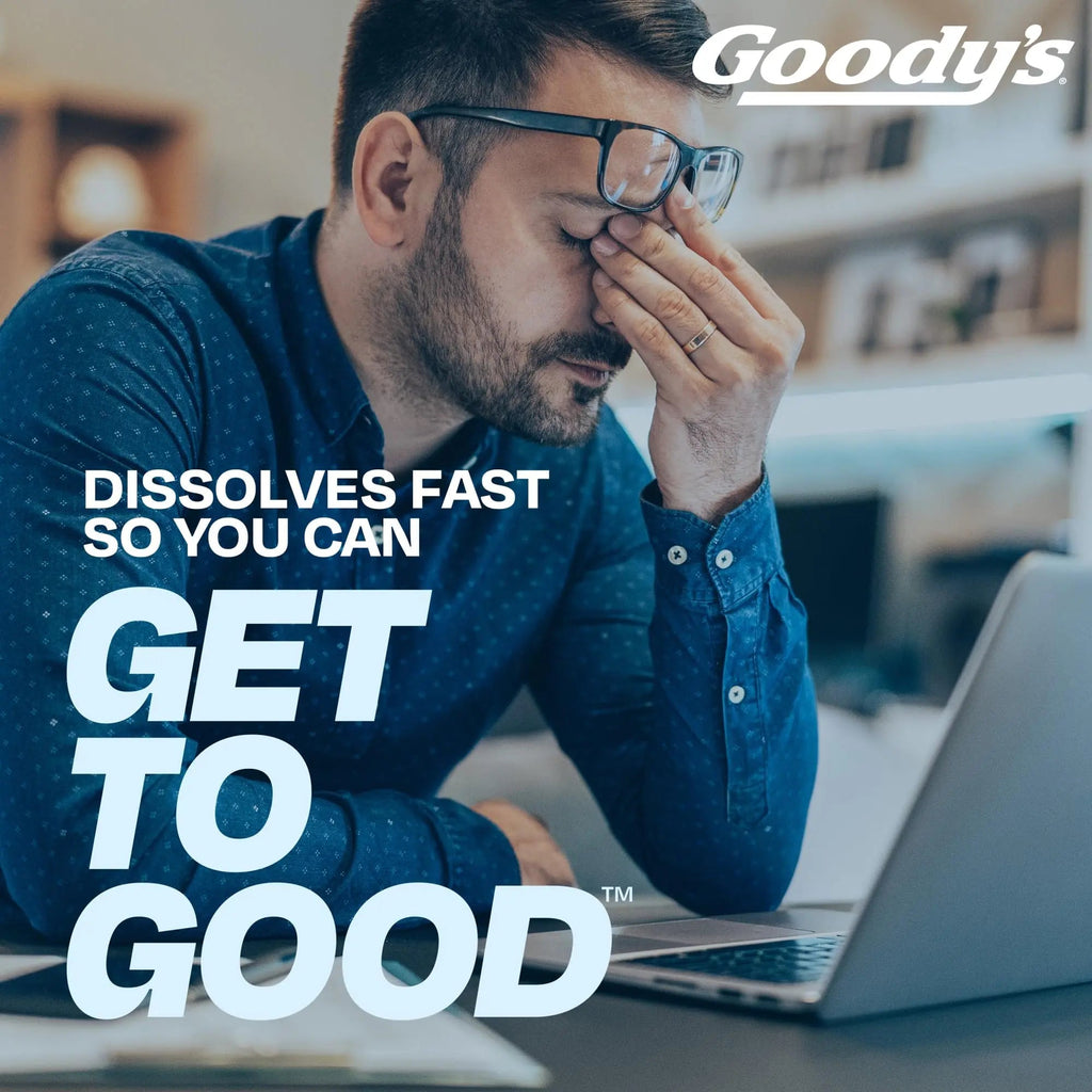 Goody’s Headache Relief Plus Mental Alertness Powder, with Aspirin and Caffeine, Strawberry Citrus Flavor, 16 Count Goody'sBuy Supplements Australia