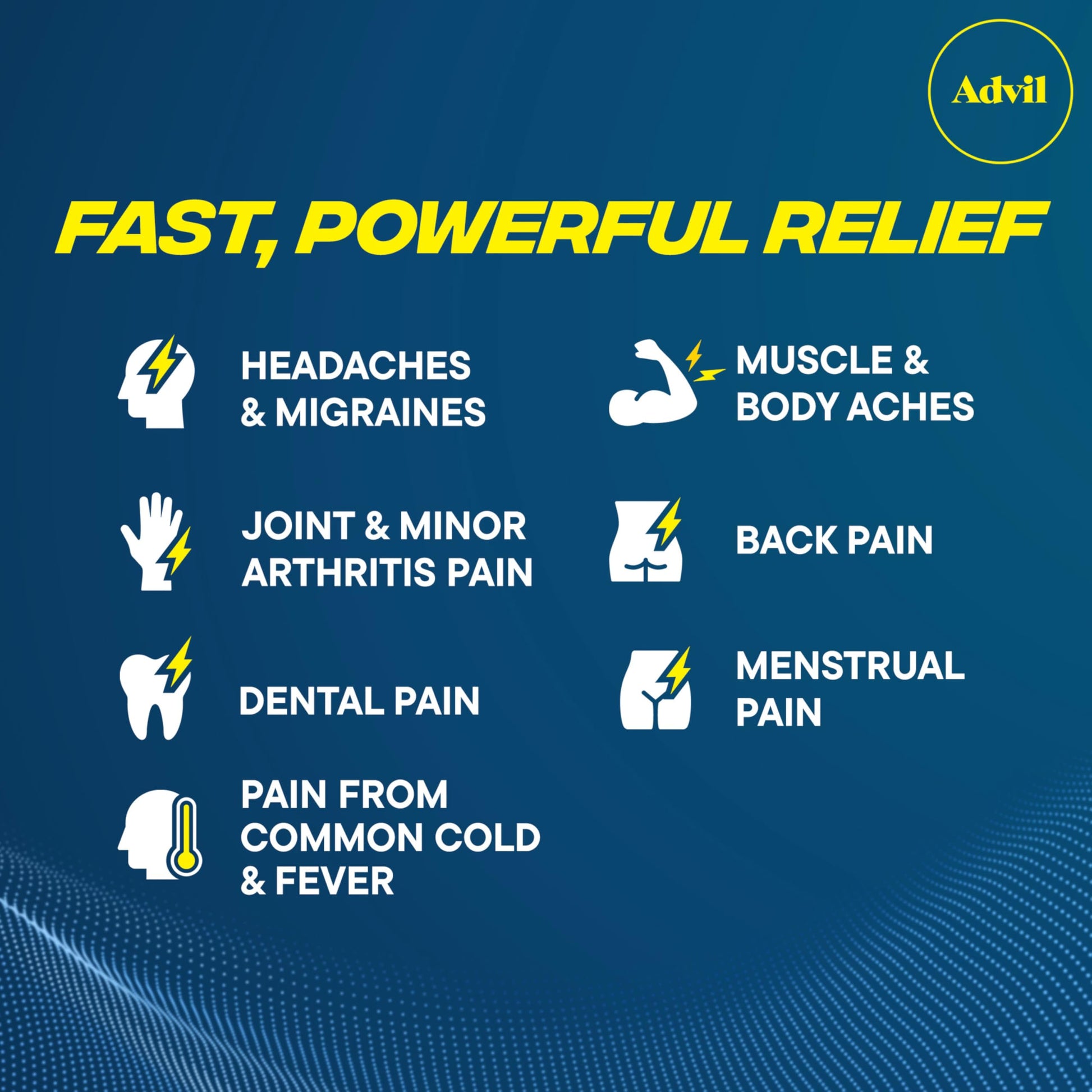 Advil Liqui-Gels Pain Reliever and Fever Reducer, Pain Medicine for Adults with Ibuprofen 200mg for Headache, Backache, Menstrual Pain and Joint Pain Relief - 50x2 Liquid Filled Capsules AdvilBuy Supplements Australia