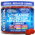 Clean Nutra Cortisol Supplement Gummies L-Theanine Magnesium Ashwagandha Apigenin Vitamin B6 Sleep and Calm Support Lavender Chicory Prebiotic Advanced Gummy Formula Clean NutraceuticalsBuy Supplements Australia