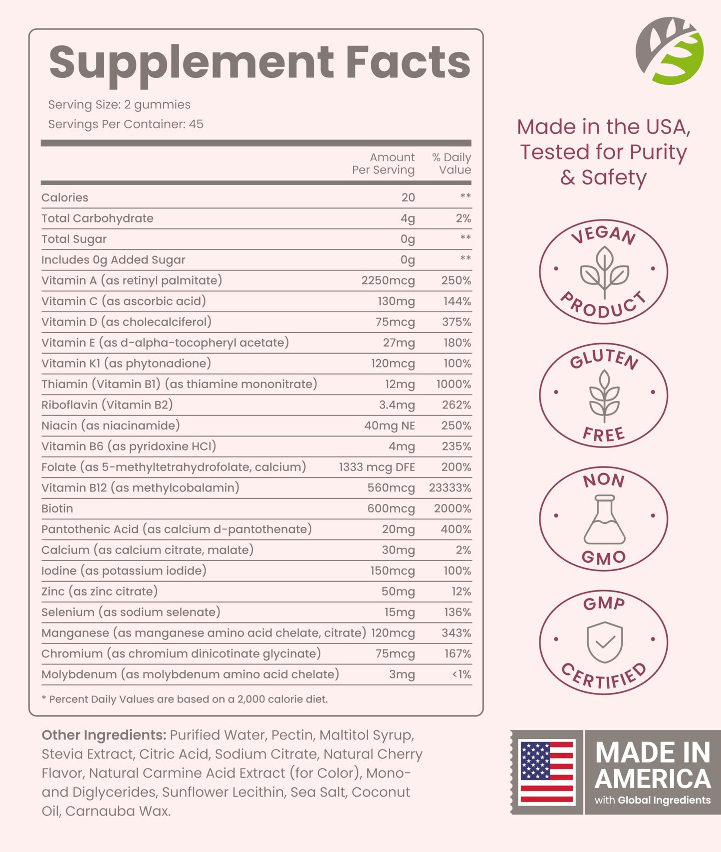 BariSlim Advanced Bariatric Multivitamin Gummies - Specially Formulated Bariatric Vitamins for Patients After Weight Loss Surgery - Supports Energy & Immune Health | Cherry (90 Vegan Gummies) BariSlim buy supplements Au