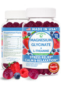 Lunakai USA Made Magnesium Glycinate Gummies 426mg with L-Theanine – Calm, Sleep, Stress Relief for Adults & Kids, Non-GMO, Vegan, 60ct LunakaiBuy Supplements Australia