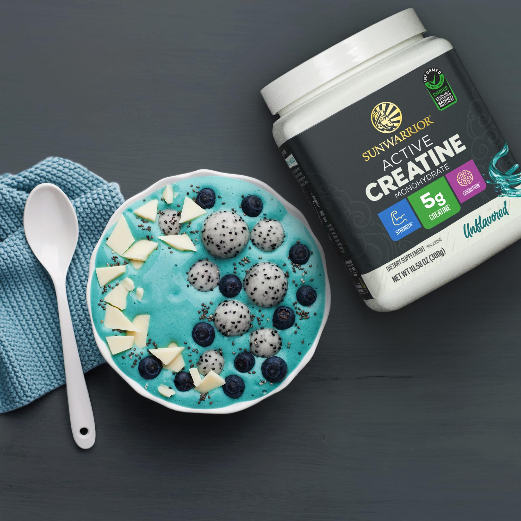 Creatine Monohydrate Powder Micronized PreWorkout Recovery Supplement | Support Muscle Building Strength Training Cognition | Vegan & Keto Friendly Easily Mixes