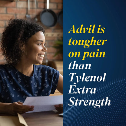 Advil Liqui-Gels Pain Reliever and Fever Reducer, Pain Medicine for Adults with Ibuprofen 200mg for Headache, Backache, Menstrual Pain and Joint Pain Relief - 50x2 Liquid Filled Capsules AdvilBuy Supplements Australia