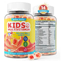 Kids Multivitamin Gummies with Iron, Sugar Free, Kids Daily Vitamins + Probiotics, Algae Omega 3 (EPA/DHA), A, C, D, Methyl B12, Folate, B6, Zinc, Biotin Nextdia