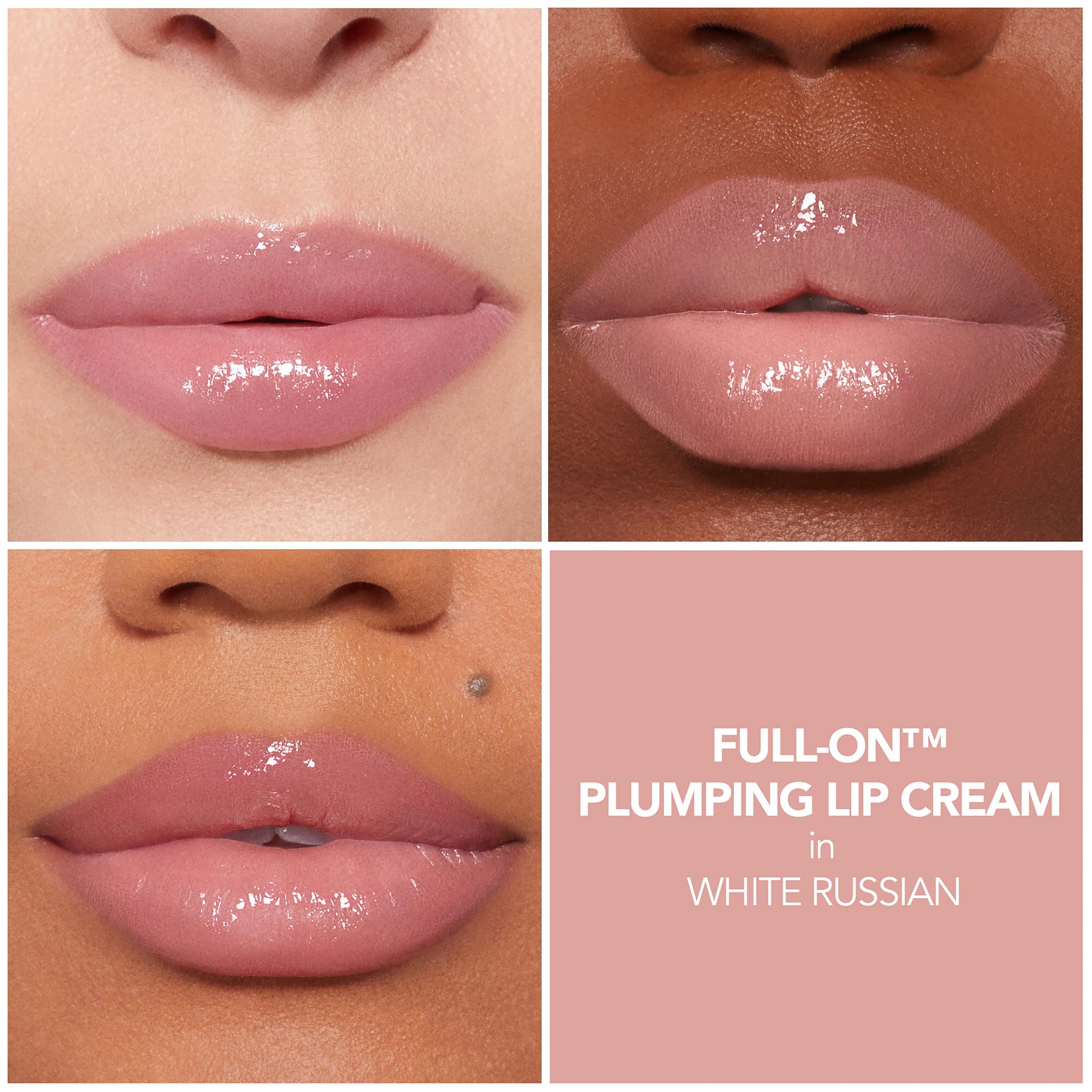 BUXOM Full-On Plumping Lip Cream, White Russian BuxomBuy Supplements Australia