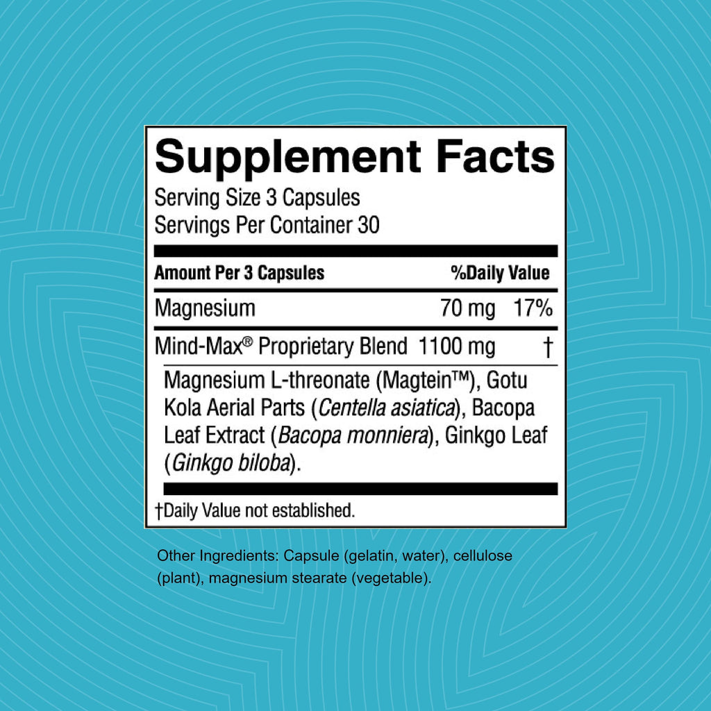 Nature's Sunshine Mind-Max 90 Capsules Nature's SunshineBuy Supplements Australia