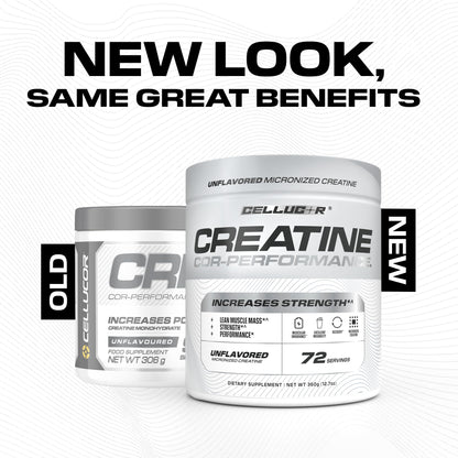 Cellucor Cor-Performance Creatine Monohydrate for Strength and Muscle Growth, 72 Servings