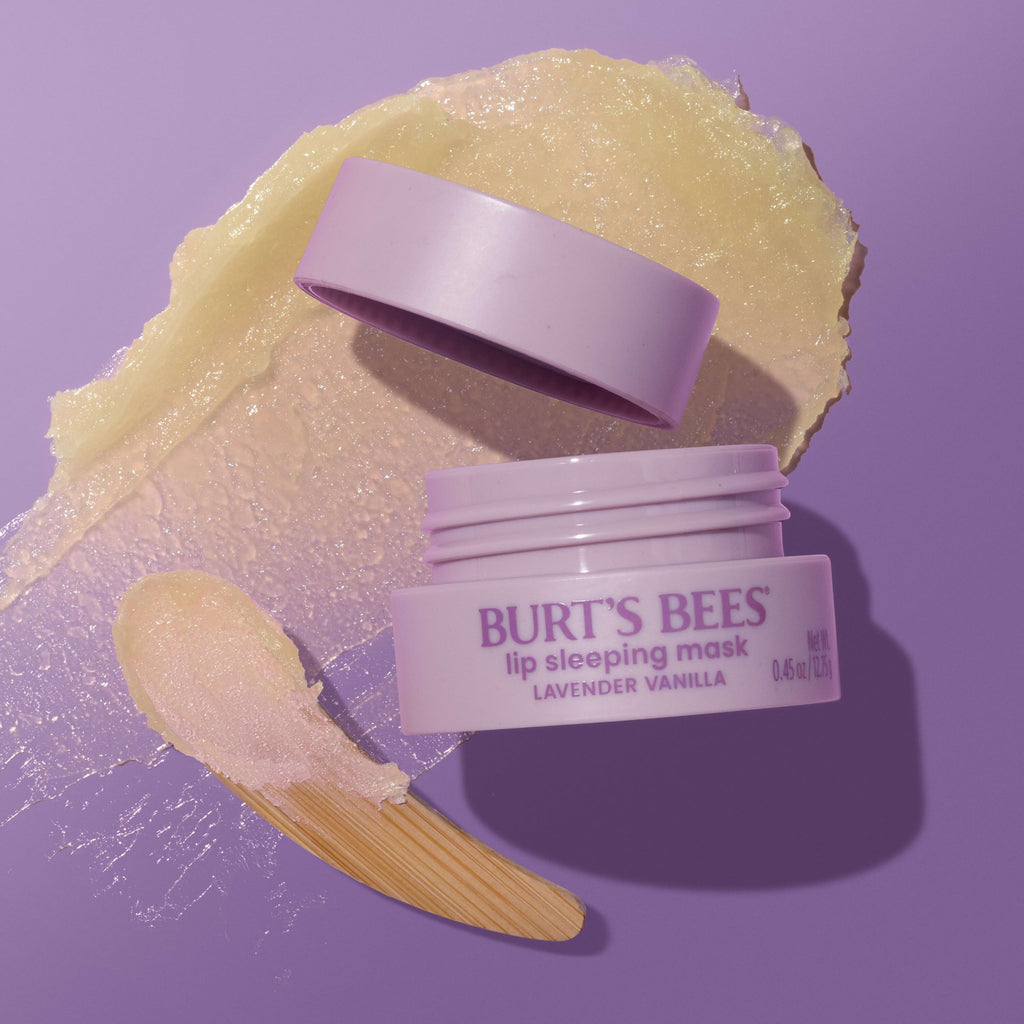 Burt’s Bees Lavender Vanilla Lip Sleeping Mask, With Hyaluronic Acid and Squalane Moisturizer To Instantly Hydrate Lips, Overnight Mask and Treatment, 0.45 oz. Burt's BeesBuy Supplements Australia