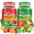 Super Greens Gummies, Daily Green Superfood Supplement w/Spirulina, Chlorella, Mushrooms, Probiotics, Multivitamins, 50+ Super Greens & Veggies Gummies to Boost Immunity, Energy & Gut Health, 120cts EnvyCureBuy Supplements Australia