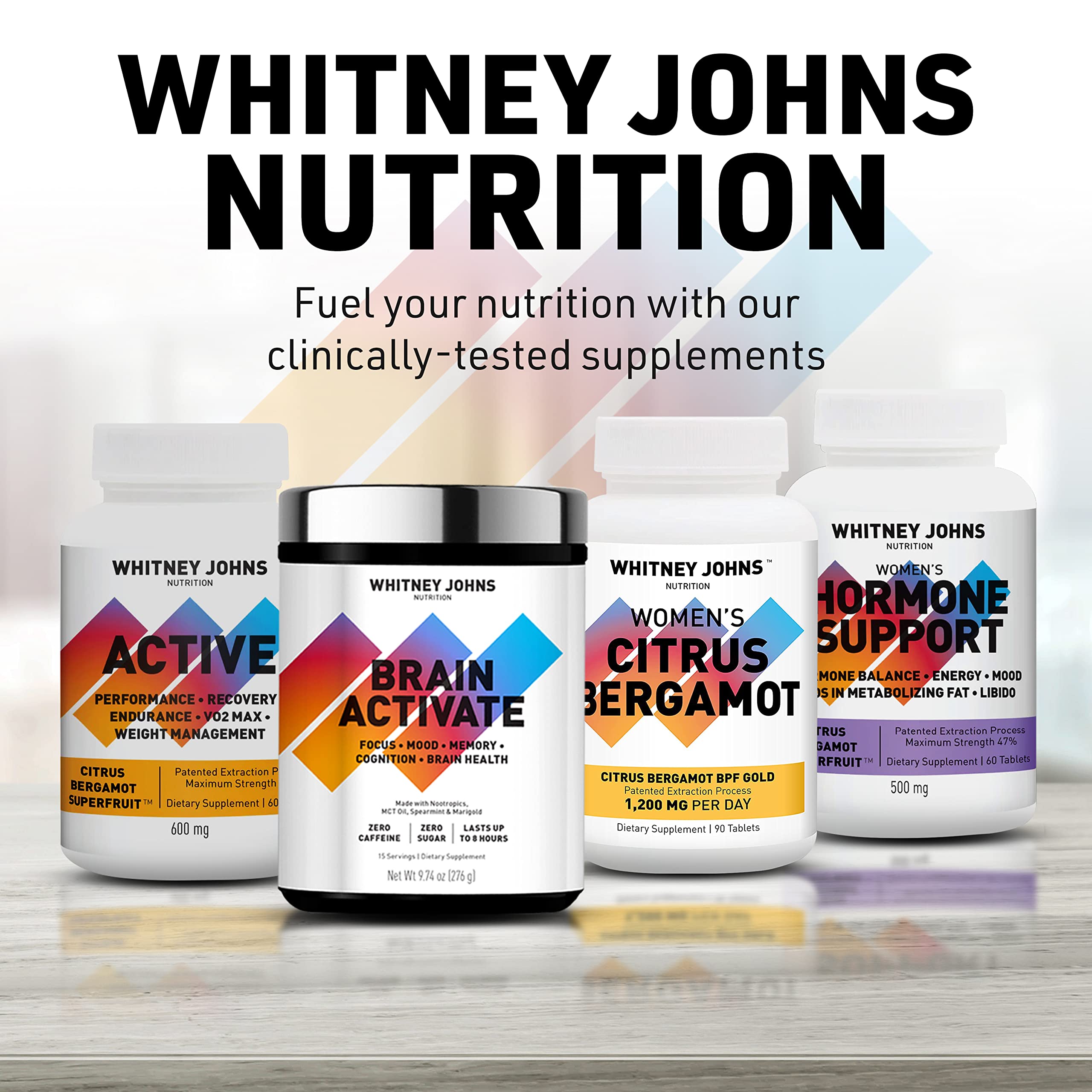 Whitney Johns Citrus Bergamot for Women, Clinically Tested Bergamot Supplement Specifically Formulated for Womens Health and Wellness, Antioxidant, 1200mg, 90 Tablets Whitney JohnsBuy Supplements Australia