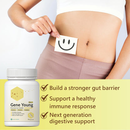 Fecula Biotech Synbiotic for Gut Health | 3-in-1 Daily Prebiotic, Probiotic, Postbiotic for Digestive Health, Bloat & Immune Support