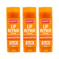 O'Keeffe's Lip Repair Unscented Lip Balm for Dry, Cracked Lips - Stick (3 Pack) - Moisturizer for Very Dry Lips O'Keeffe'sBuy Supplements Australia