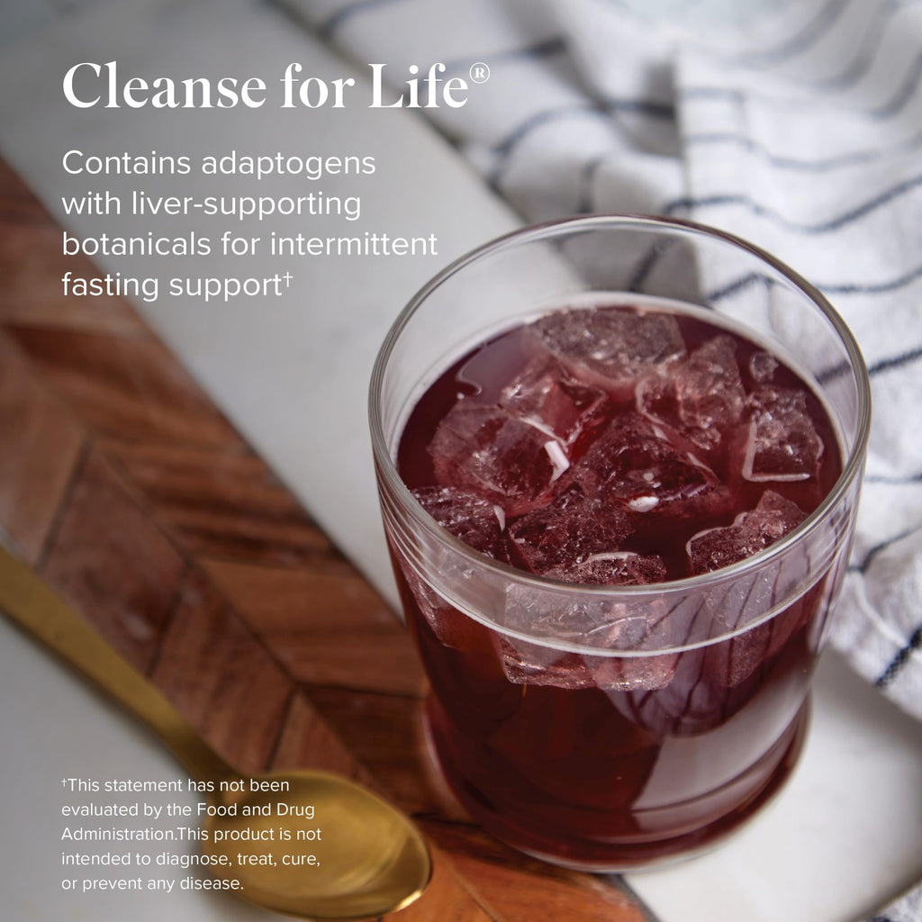 Isagenix Cleanse for Life - Powder Supplement for Cleanse Drink with No Laxatives or Diuretics - Support Metabolism with Vitamin B12 & Niacin