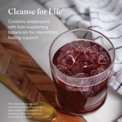 Isagenix Cleanse for Life - Powder Supplement for Cleanse Drink with No Laxatives or Diuretics - Support Metabolism with Vitamin B12 & Niacin