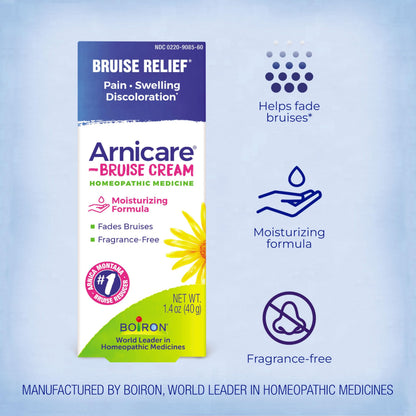 Boiron Arnicare Bruise Cream for Pain Relief from Bruising and Swelling or Discoloration from Injury - 1.4 oz BoironBuy Supplements Australia