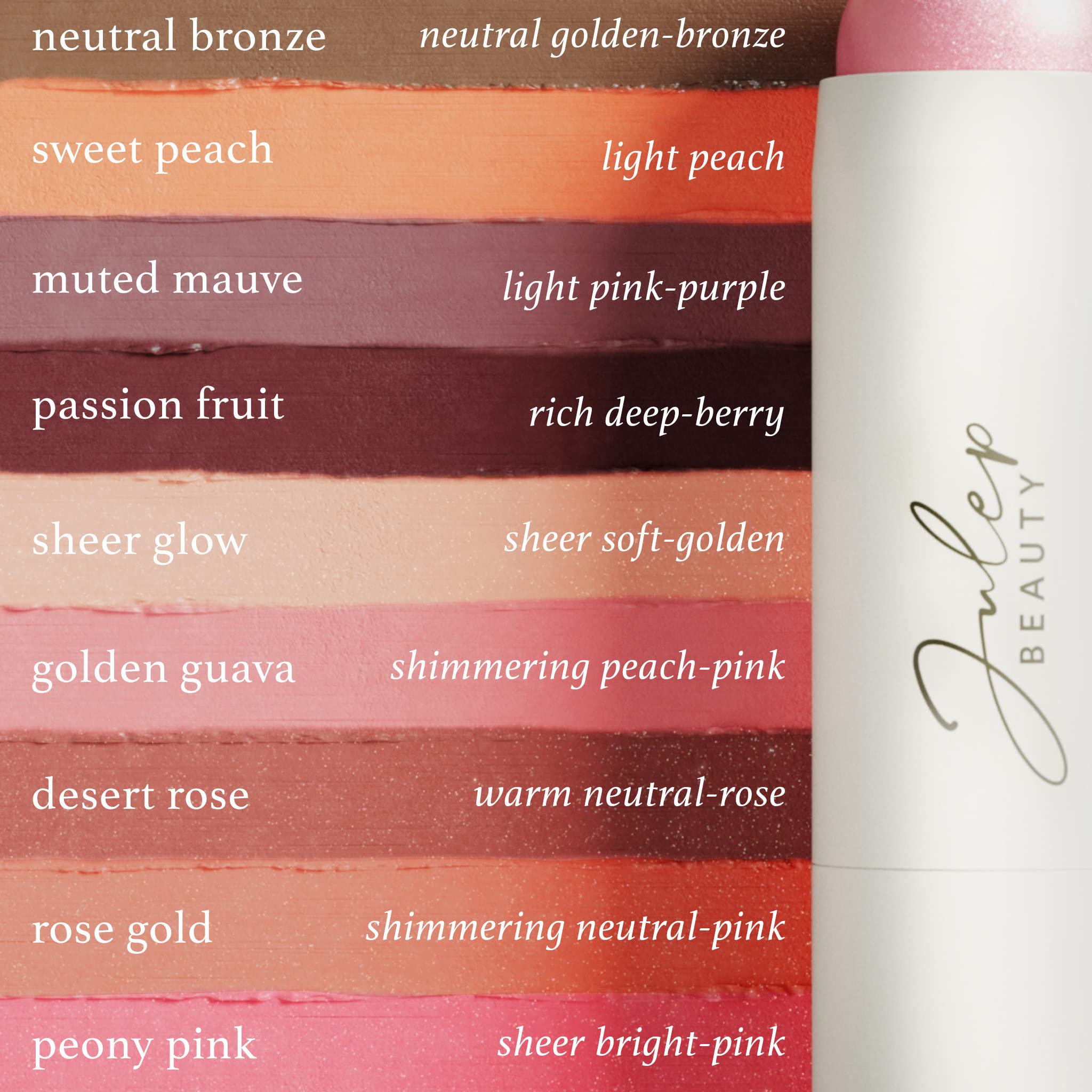 Julep Skip The Brush Cream to Powder Blush Stick - Muted Mauve - Blendable and Buildable Color - 2-in-1 Blush and Lip Makeup Stick JulepBuy Supplements Australia