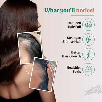 Glosense Hair You Glo – Plant-Based Biotin Supplement | Hair Growth Drink | Natural Hair Vitamins Powder with Amla, Sea Buckthorn, Gotu Kola | No Added Sugar, No Added Flavours | 30 Servings Glosense buy supplements Au