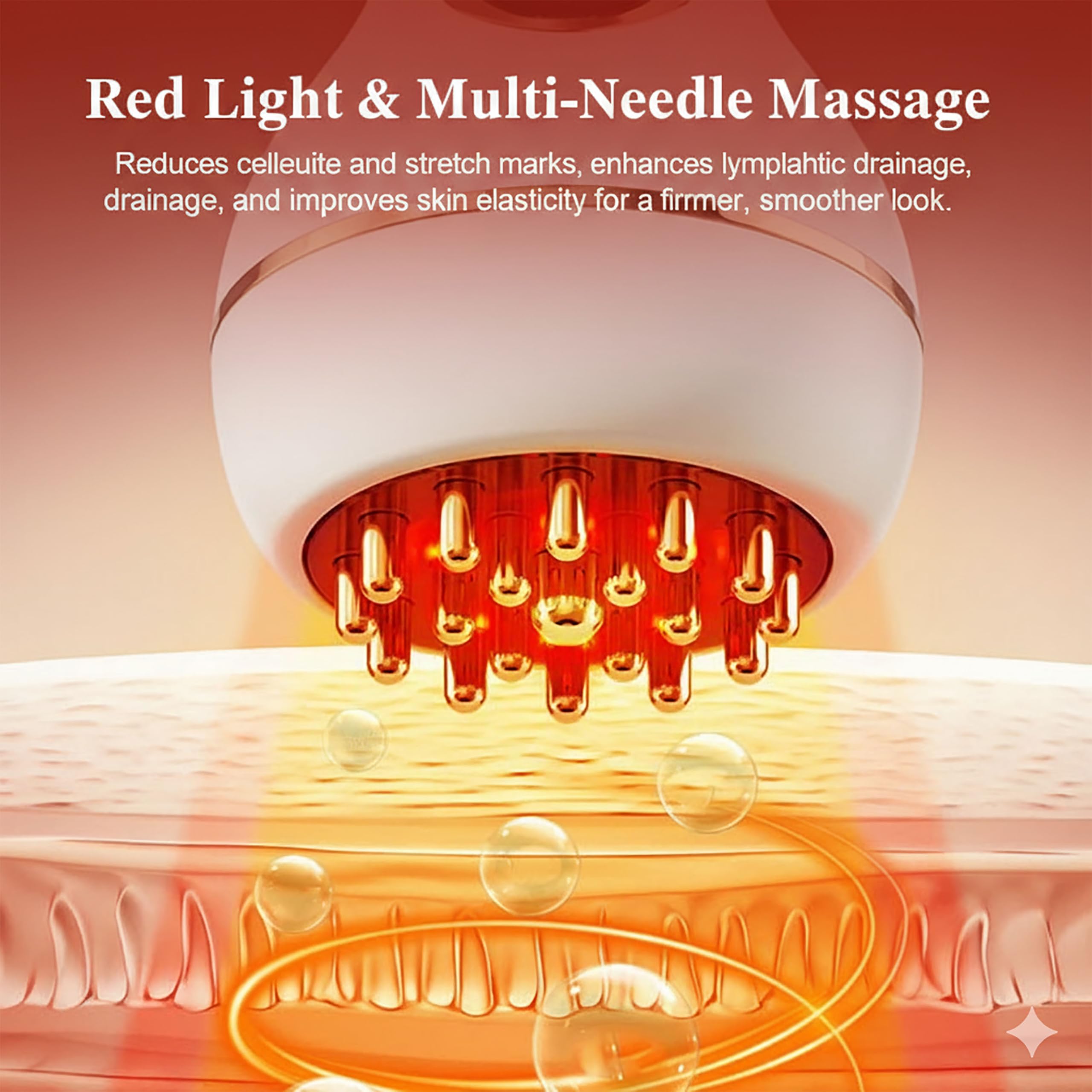 Treayes Lymphatic Drainage Massager & Anti Cellulite Massage Tool – 20-Level Heat, Microcurrent & Vibration, Ergonomic Rechargeable Design for Legs, Arms, Waist & Belly Treayes buy supplements Au
