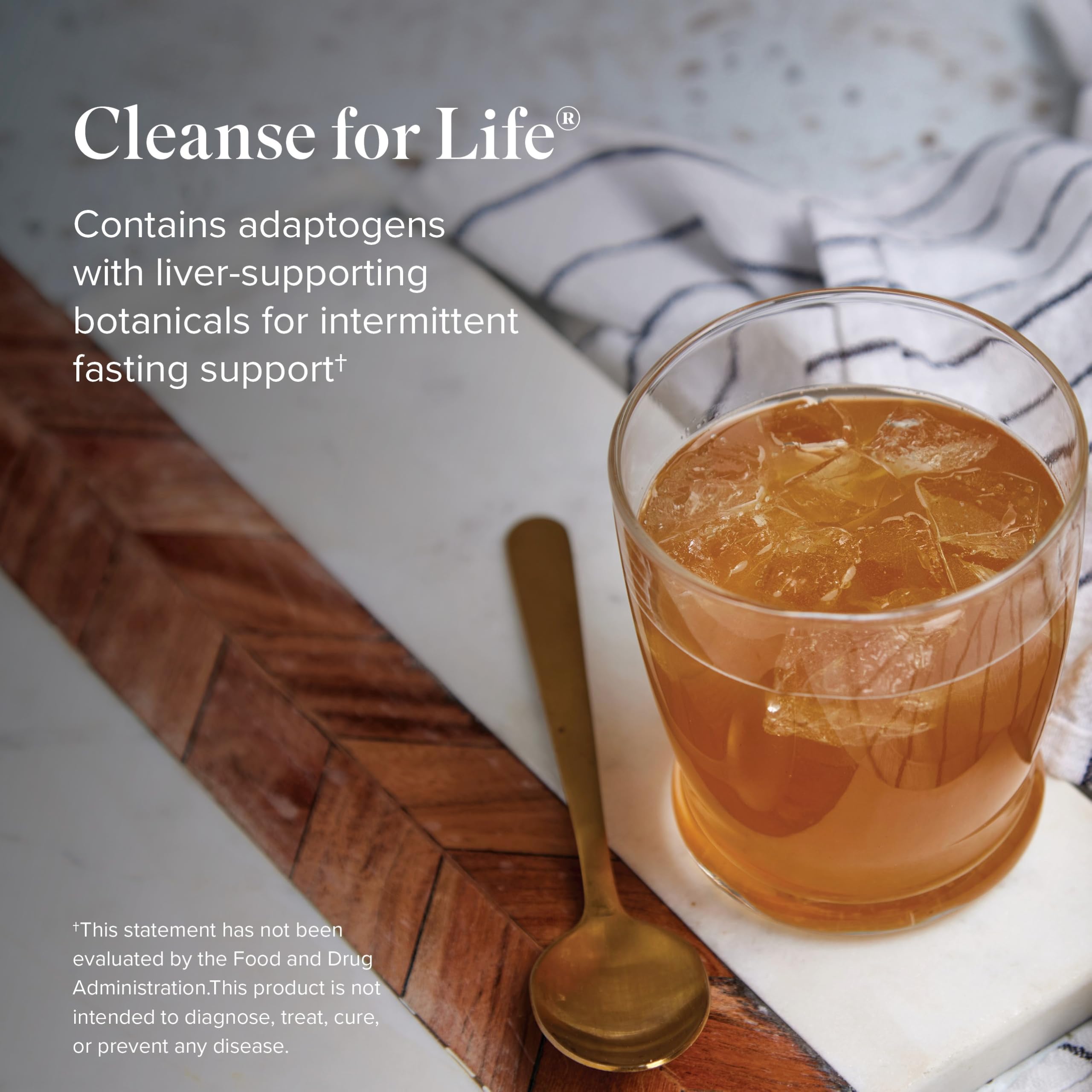 Isagenix Cleanse for Life - Powder Supplement for Cleanse Drink with No Laxatives or Diuretics - Support Metabolism with Vitamin B12 & Niacin