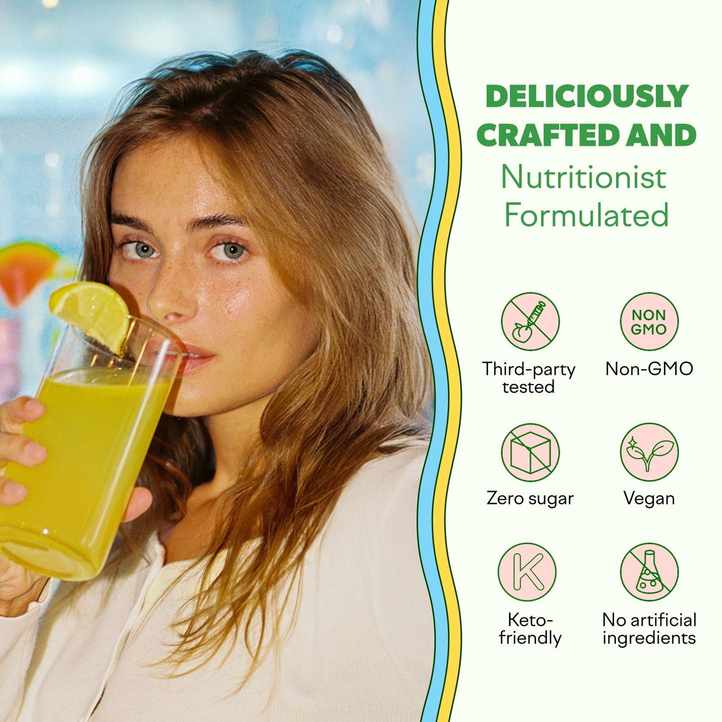 Feel Goods Gut Guardian, Gut Health Powder Packets - Probiotic Fiber with Prebiotics & L Glutamine for Digestive Health, Bloating Relief & Digestion Support, Gut Cleanse