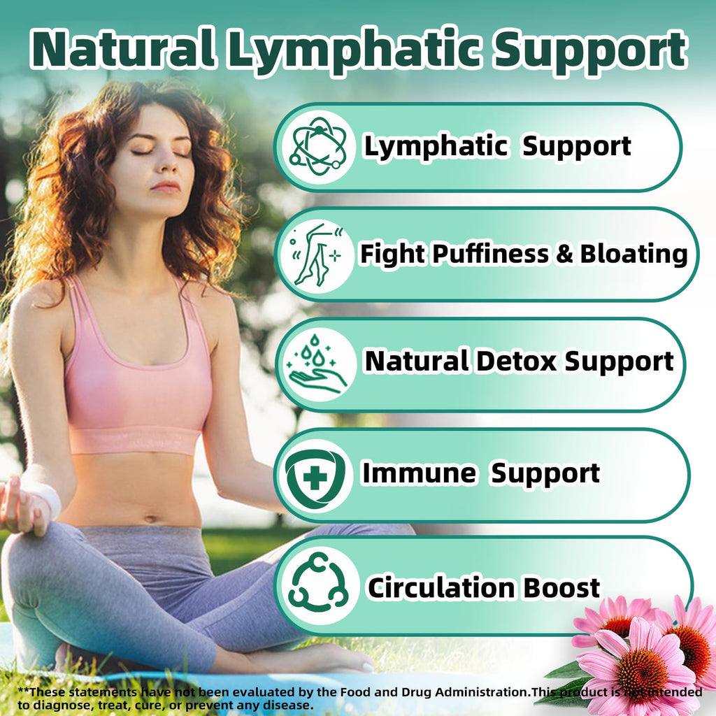 Liposomal Lymphatic Drainage Drops, 4 fl oz – 30-in-1 Lymphatic Drainage Supplements with 23 Herbs & 7 Vitamins – Supports Lymphatic System, Immune & Liver Health – Detox Support – 60-Day Supply Nivltpure buy supplements Au