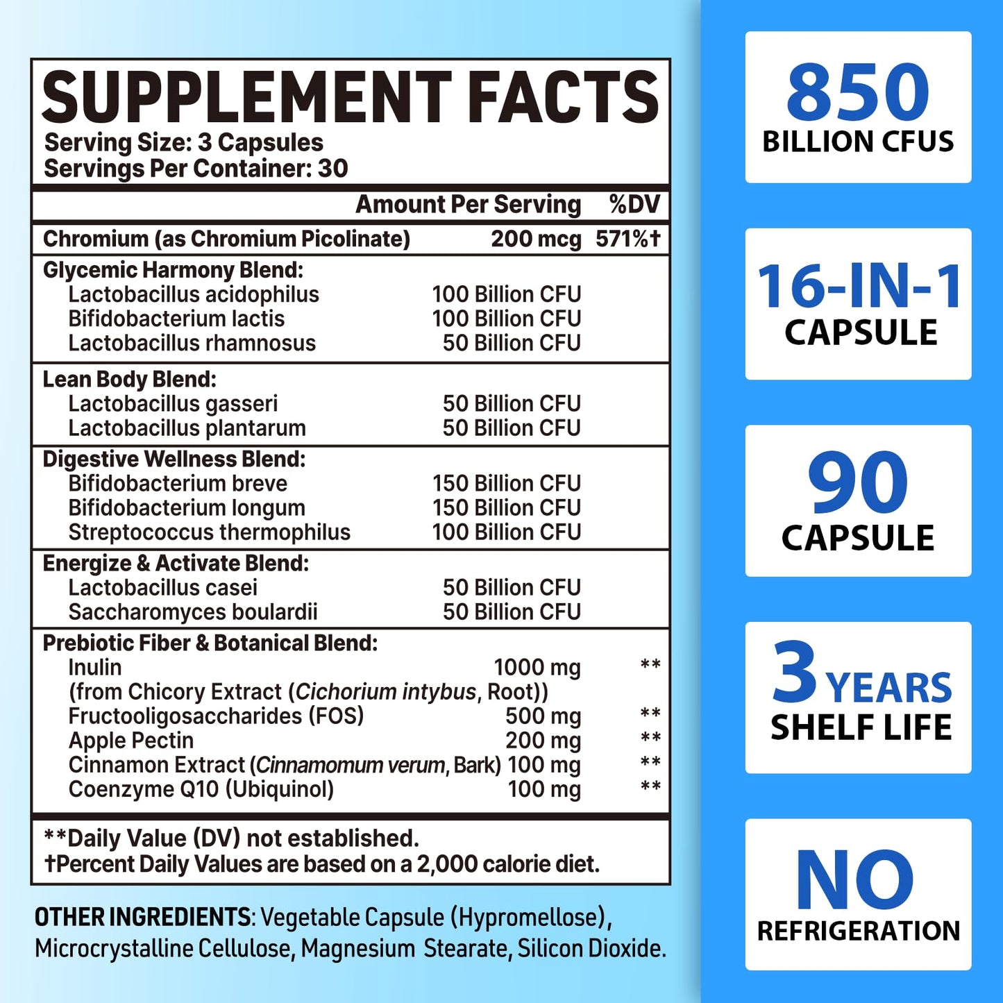 Probiotics for Men, Advanced 50+ Mens Probiotic, Comprehensive Gut & Energy Support with 850 Billion CFU, 1800mg Prebiotics Fiber – Tailored Wellness mens probiotics