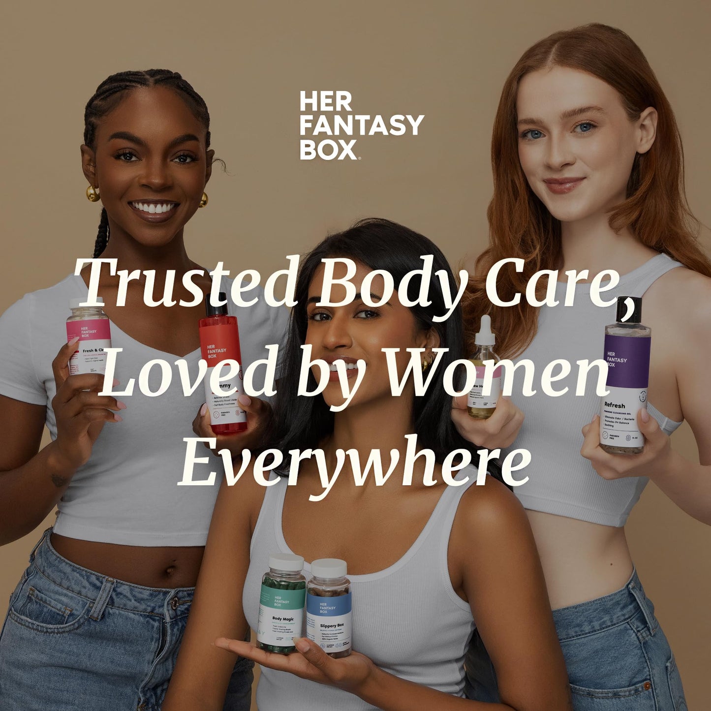Her Fantasy Box | Body Magic | Chlorophyll Capsules - 30 Vegan Capsules for Detox, Digestion, Gut Health, Skin Support