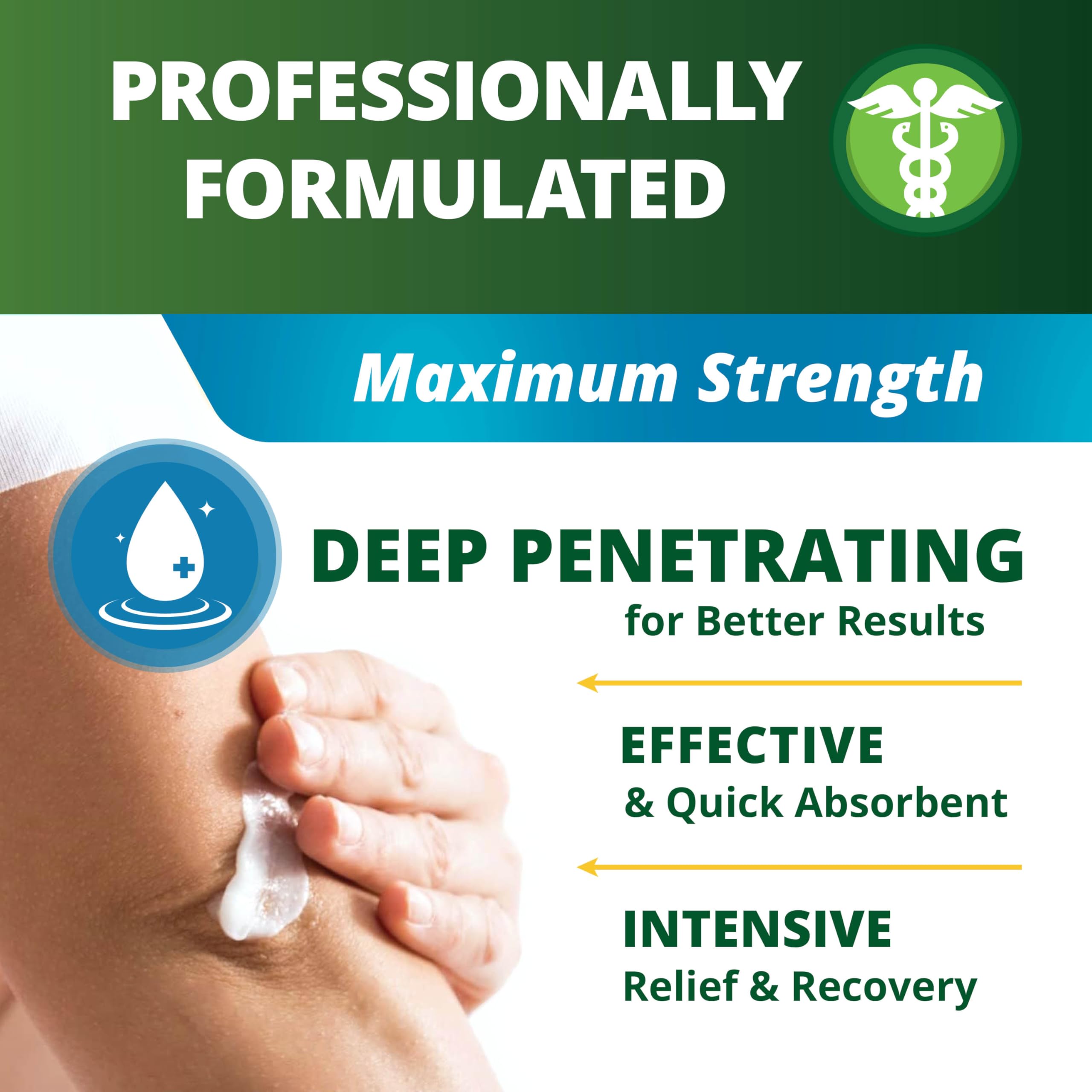 OWELL NATURALS Arthritis Pain Relief Ointment with Arnica & MSM – Deep Penetrating Joint & Muscle Therapy for Knee, Back, Sore Muscles, Legs, 3.5 oz (2 Pack) Owell NaturalsBuy Supplements Australia