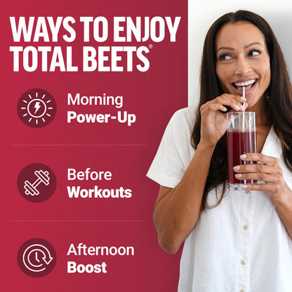 Force Factor Total Beets Superfood Beet Root Powder 2-Pack, Nitrates to Support Circulation, Blood Flow, Nitric Oxide, Energy, Endurance, Stamina
