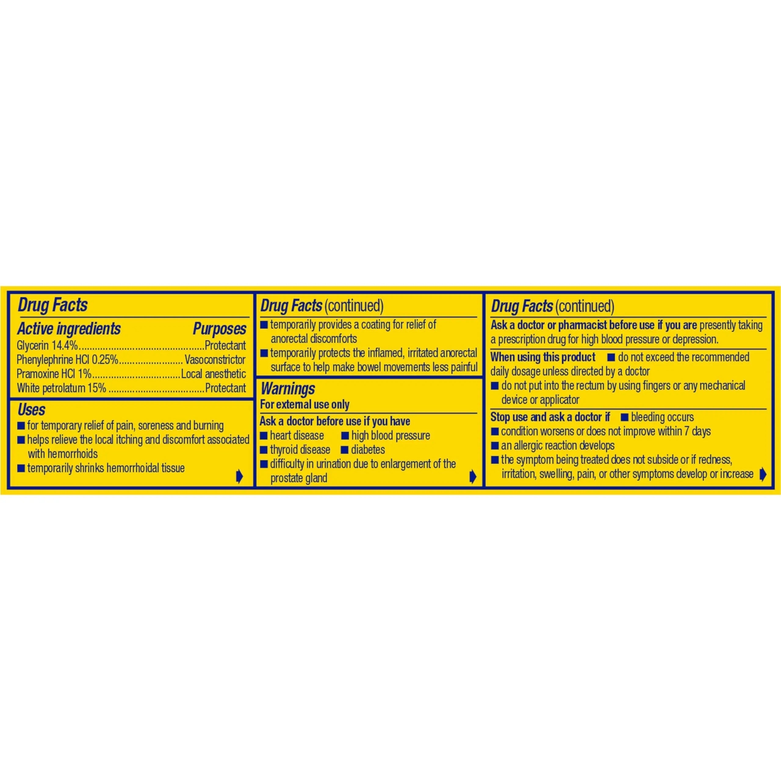 Preparation H Hemorrhoid Symptom Treatment Cream (0.9 Ounce Tube), Maximum Strength Multi-Symptom Pain Relief with Aloe Preparation HBuy Supplements Australia